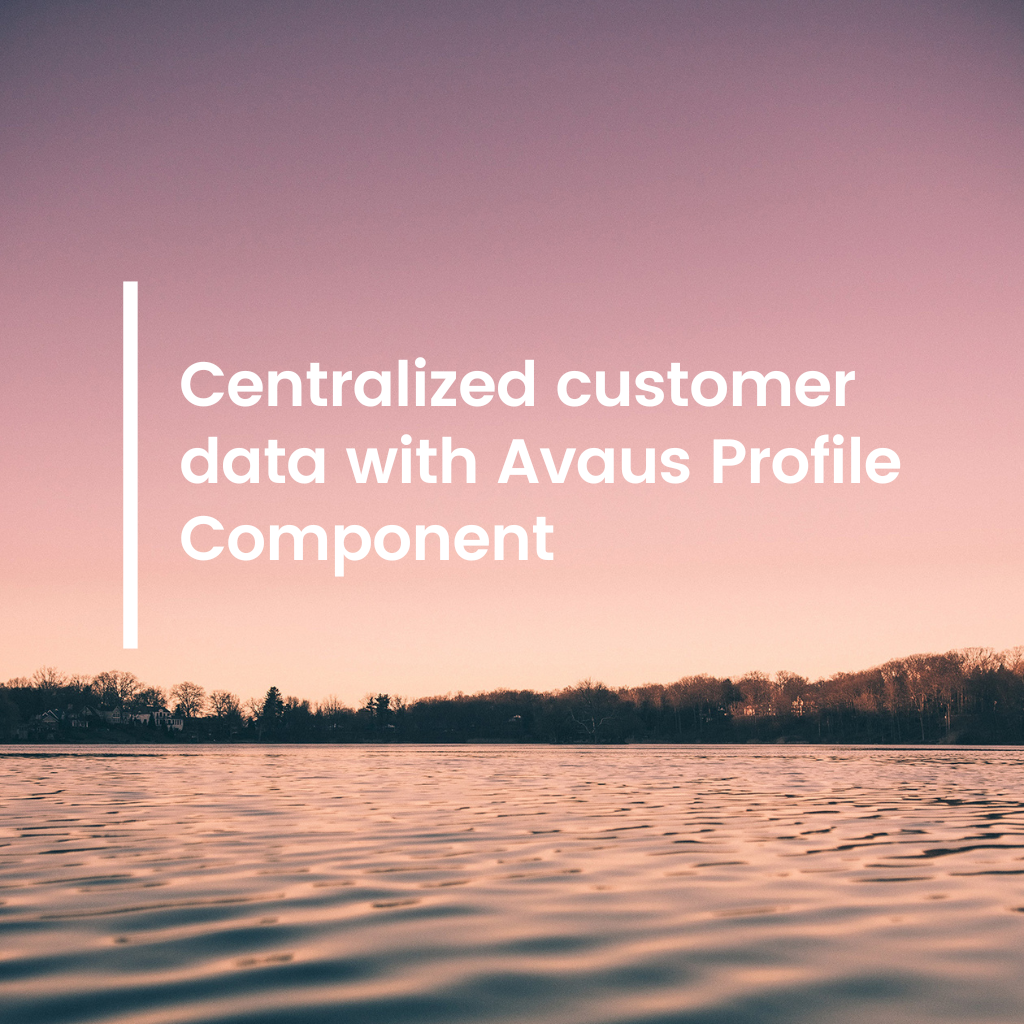 Centralize your customer data with Avaus Profile Component